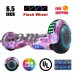 Hoverboard Two-Wheel Self Balancing Electric Scooter 6.5" UL 2272 Certified, Print Coating with LED Light (Twinkle Star)   